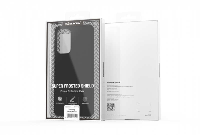 Ốp Lưng Samsung Galaxy A33 Nhựa Sần Cứng Hiệu Nillkin có bề mặt được sử dụng vật liệu PC không ảnh hưởng môi trường, có tính năng chống mài mòn, chống trượt, chống bụi, chống vân tay và dễ dàng vệ sinh